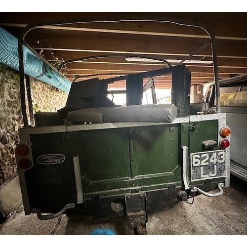 94 - 1962 Land Rover Series IIA 88 inch<br />Registration number 6243 LJ<br />***We understand the engine...