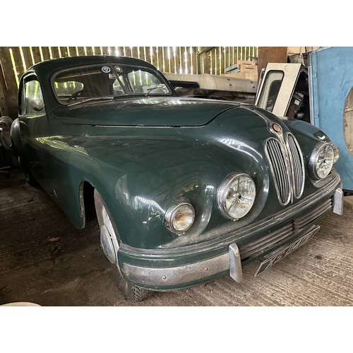 95 - 1952 Bristol 401<br />Registration number XS 8401<br />Chassis number 401/1040<br />Engine number 85...