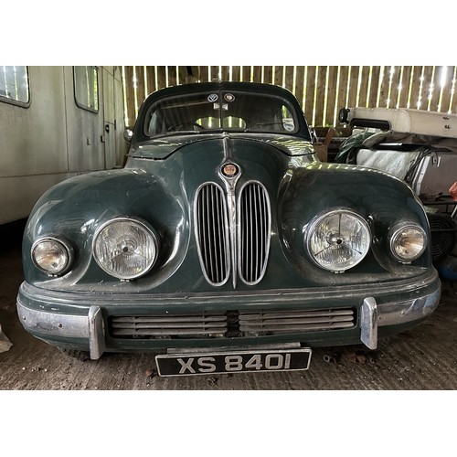 95 - 1952 Bristol 401<br />Registration number XS 8401<br />Chassis number 401/1040<br />Engine number 85...