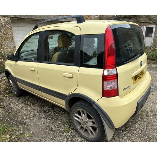 97 - 2006 Fiat Panda 4x4<br />Registration number WP55 OFC<br />Yellow with a yellow and grey interior<br...