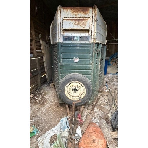 64 - A Rice horsebox, ideal for conversion into a coffee or food trailer for festivals, shows and parties... 