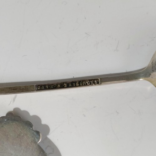 78 - Assorted silver coloured metal and other travel/commemorative spoons, some with enamel decoration