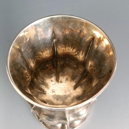 331 - A William IV goblet, London 1834, 4.6 ozt, 10.5 cm high