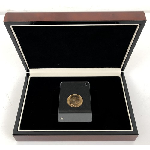 806 - An Edward VII sovereign, 1907, boxed