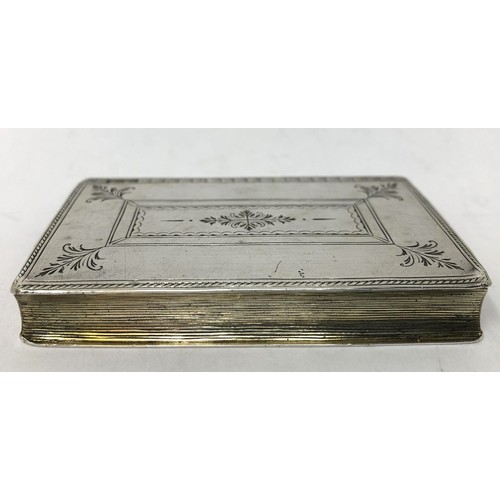 114 - An early 18th century box, in the form of a book, Ovid Dearte Amandi, apparently unmarked, circa 172... 