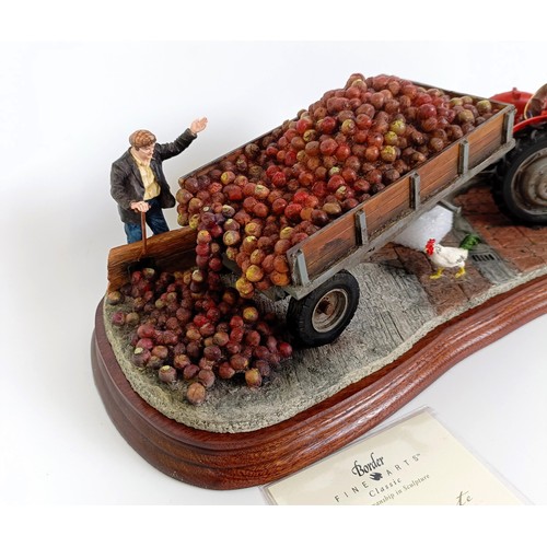 1003 - Border Fine Arts, Tipping Turnips, limited edition model, number 501/950, with certificate, boxed