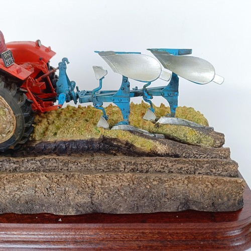 1005 - Border Fine Arts, Reversible Ploughing, limited edition model, number 604/1500, with certificate, bo... 