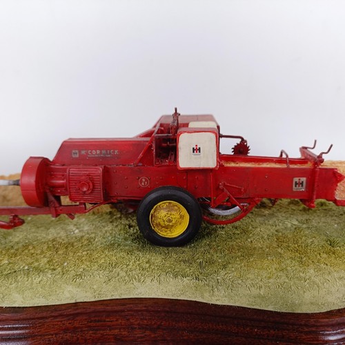 1008 - Border Fine Arts, Hay Baling, limited edition model, number 807/2002, with certificate, boxed