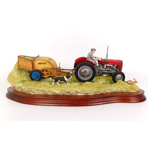 1009 - Border Fine Arts, Hay Turning, limited edition model, number 272/1750, with certificate, boxed