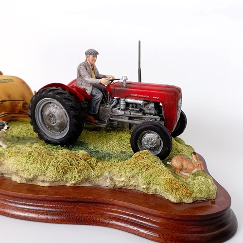 1009 - Border Fine Arts, Hay Turning, limited edition model, number 272/1750, with certificate, boxed