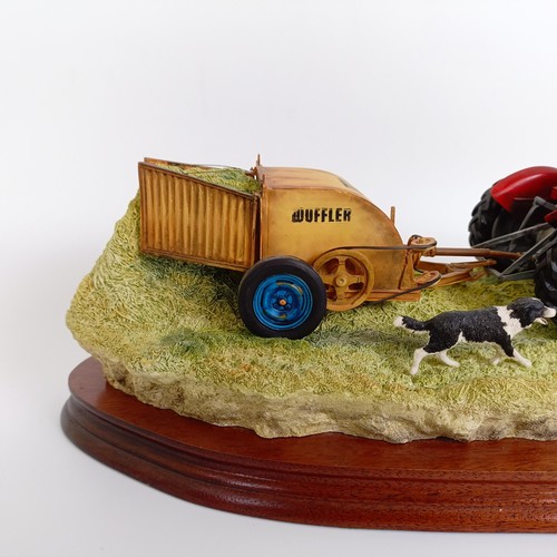 1009 - Border Fine Arts, Hay Turning, limited edition model, number 272/1750, with certificate, boxed