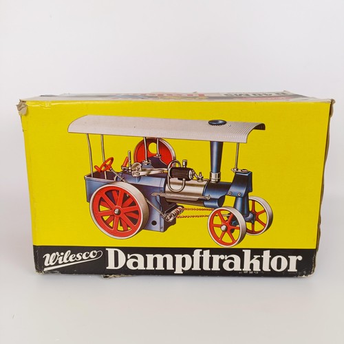 1019 - A Wilesco Dampftraktor model, boxed