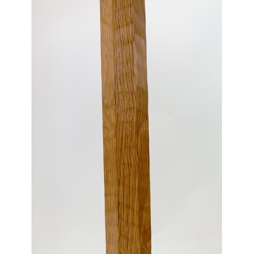 1221 - Robert Mouseman Thompson of Kilburn, a standard lamp, 138 cm high