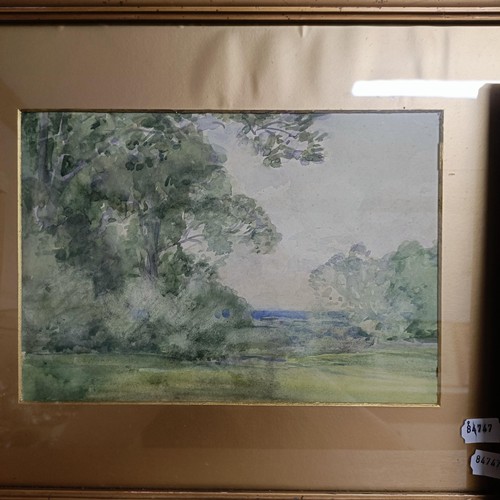 1197 - C B Henderson, landscape, watercolour, 24 x 34 cm, 20th century, English school, landscape, watercol... 