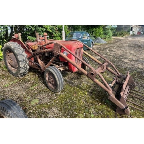 62 - A Massey-Ferguson 35 tractor, no documents