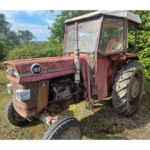 61 - A Massey-Ferguson 165 tractor, we understand this has a water pump issue, no documents