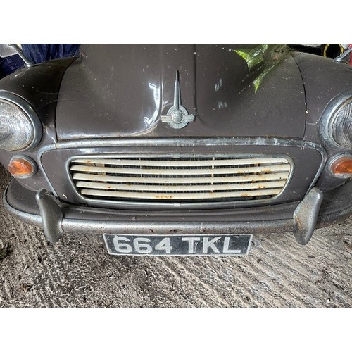 92 - 1962 Morris Minor TravellerRegistration number 664 TKLRose taupeLast MOT expired 2013Owned since 201... 