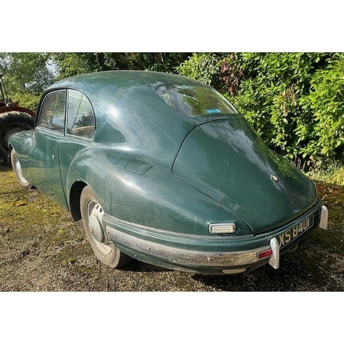 95 - 1952 Bristol 401<br />Registration number XS 8401<br />Chassis number 401/1040<br />Engine number 85...