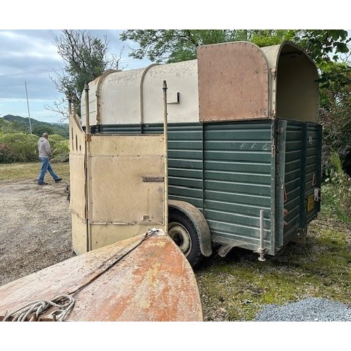 64 - A Rice horsebox, ideal for conversion into a coffee or food trailer for festivals, shows and parties... 