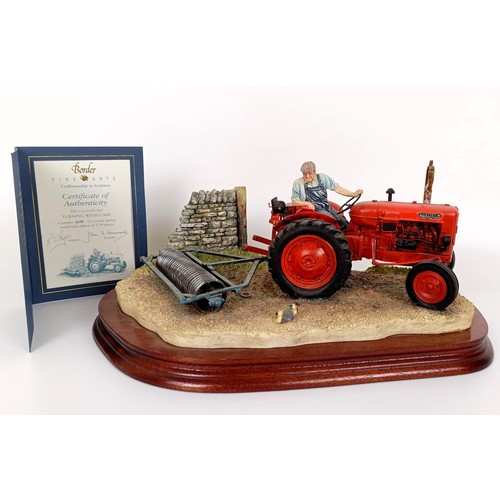 557 - Border Fine Arts, Turning With Care, limited edition model, number 403/1750, with certificate, boxed