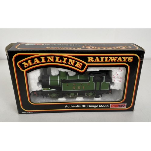 6 - A Lima OO gauge 2-6-2 locomotive, No 205111MW6, a Mainline Railway 0-6-0 locomotive No 37054, a Horn... 