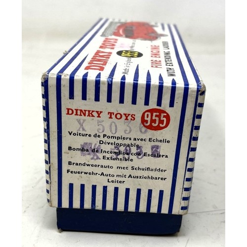 26 - A Dinky Supertoys No 660 Tank Transporter, boxed and a Dinky Supertoys box only for No 955