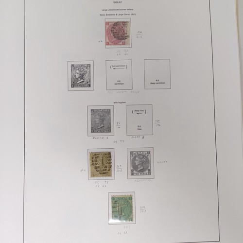 174 - A group of Kabe sheets, GB, QVR onwards, including a PUC 1929 £1 stamp, cat. approx. £12... 