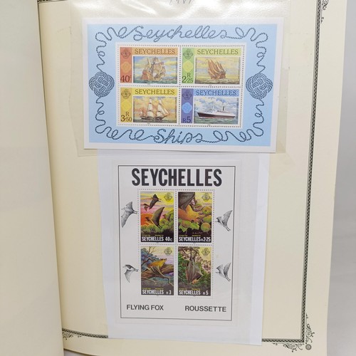 177 - Seychelles - 1890-1998 fine unused collection in an album with a good degree of completion with bett... 