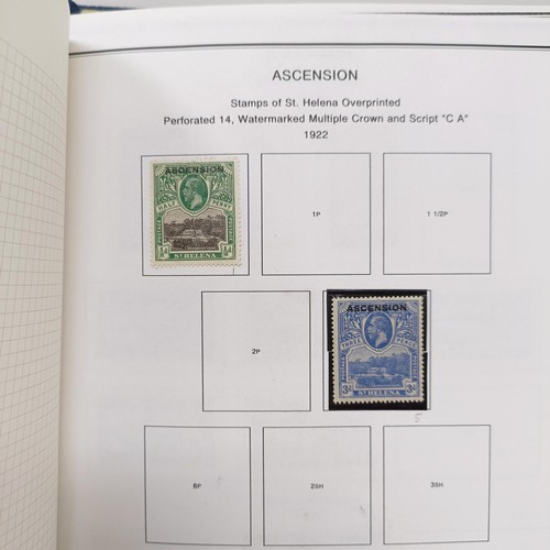 180 - Ascension - 1934-87 fine unused collection in an album with better sets and values, and a good base ... 