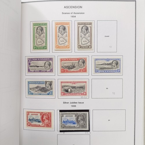 180 - Ascension - 1934-87 fine unused collection in an album with better sets and values, and a good base ... 