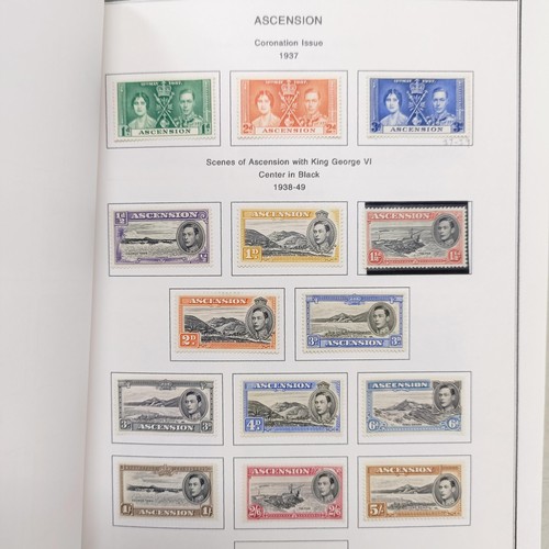 180 - Ascension - 1934-87 fine unused collection in an album with better sets and values, and a good base ... 