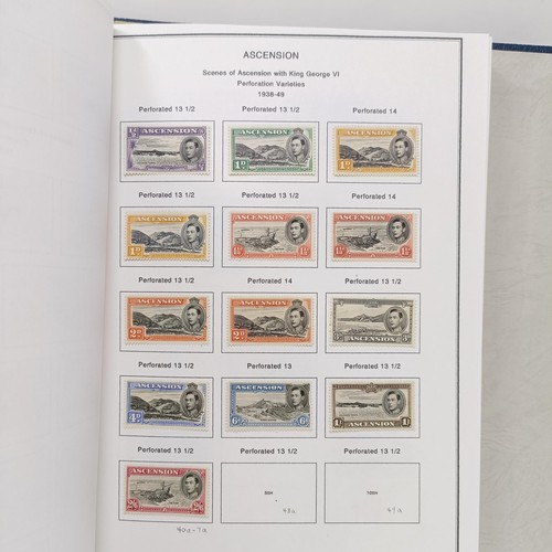 180 - Ascension - 1934-87 fine unused collection in an album with better sets and values, and a good base ... 