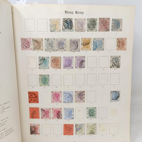 181 - An Imperial stamp album of GB & Commonwealth stamps to 1928, with high value stamps being copies