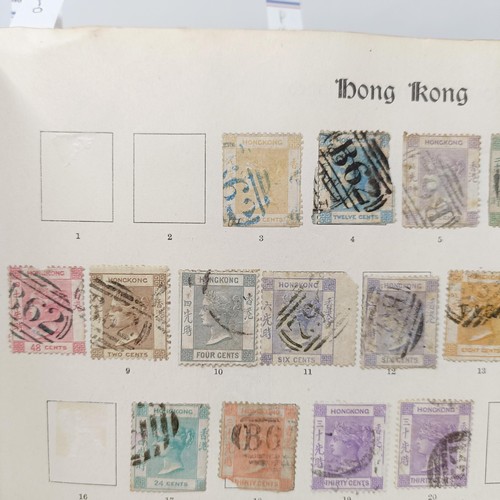 181 - An Imperial stamp album of GB & Commonwealth stamps to 1928, with high value stamps being copies