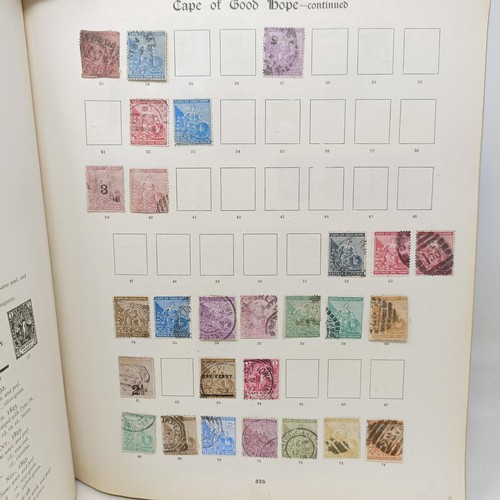 181 - An Imperial stamp album of GB & Commonwealth stamps to 1928, with high value stamps being copies