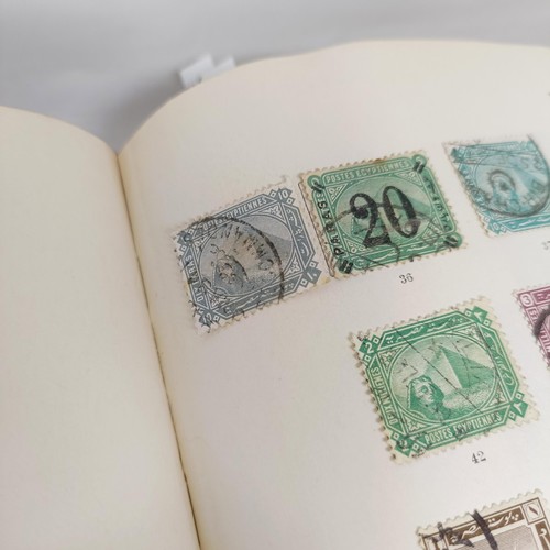 181 - An Imperial stamp album of GB & Commonwealth stamps to 1928, with high value stamps being copies