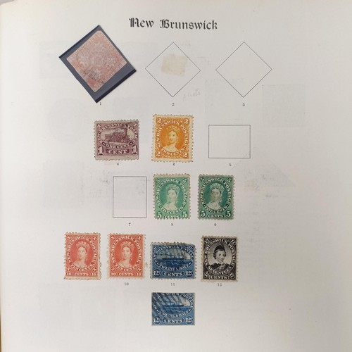 181 - An Imperial stamp album of GB & Commonwealth stamps to 1928, with high value stamps being copies