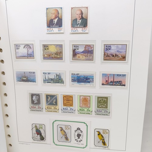 182 - South Africa - 1980-2013 fine unused u/m collection, complete for the period in an illustrated album... 