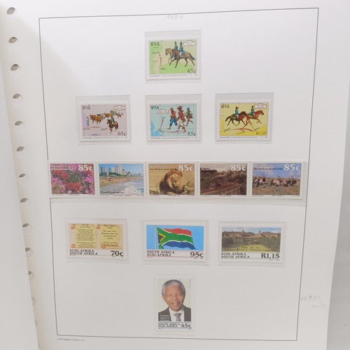 182 - South Africa - 1980-2013 fine unused u/m collection, complete for the period in an illustrated album... 