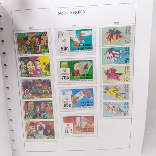 182 - South Africa - 1980-2013 fine unused u/m collection, complete for the period in an illustrated album... 