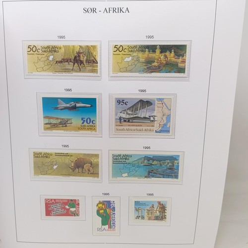 182 - South Africa - 1980-2013 fine unused u/m collection, complete for the period in an illustrated album... 