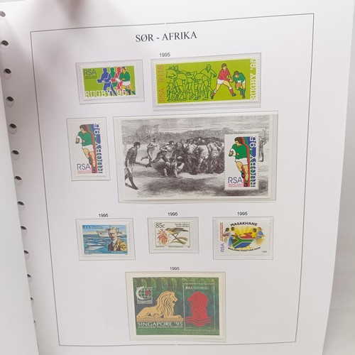 182 - South Africa - 1980-2013 fine unused u/m collection, complete for the period in an illustrated album... 