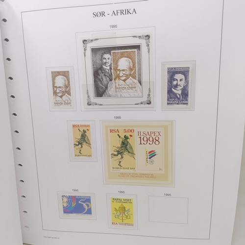 182 - South Africa - 1980-2013 fine unused u/m collection, complete for the period in an illustrated album... 