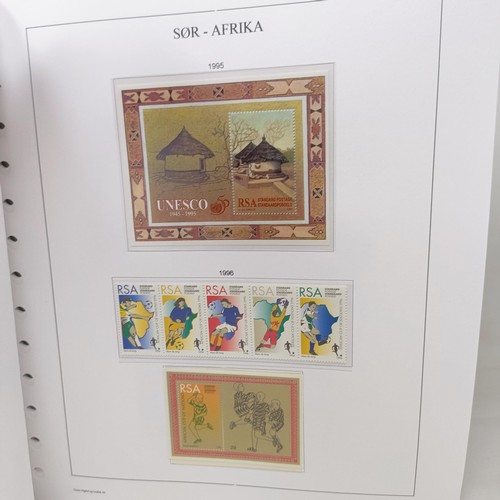 182 - South Africa - 1980-2013 fine unused u/m collection, complete for the period in an illustrated album... 