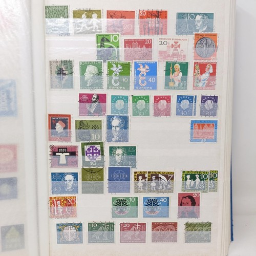 185 - Assorted stamps, to include Third Reich, in two albums