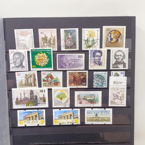 185 - Assorted stamps, to include Third Reich, in two albums