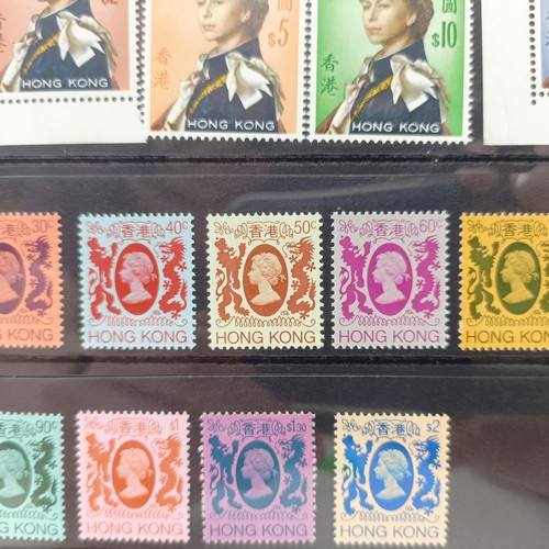 201 - Hong Kong - 1962 Wmk CA QE2 set to $20, one u/m (less 65c), one 1mm and new design set to $50 with t... 