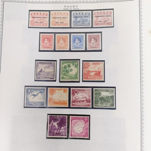 203 - Nauru - 1916-2000 fine and extensive unused collection in a very high degree of completion with 1916... 