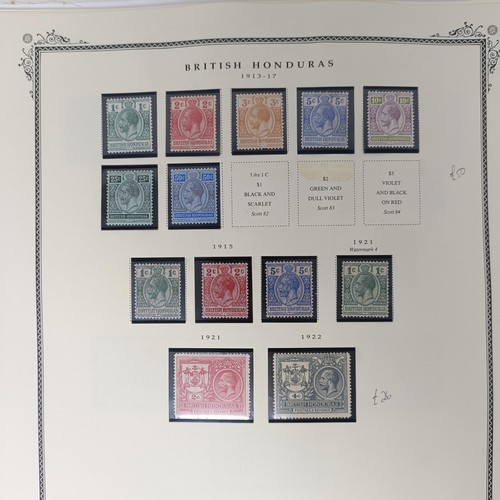 205 - British Honduras - 1872-1973 fine unused collection with better QV sets and values, Edward to $1, GV... 