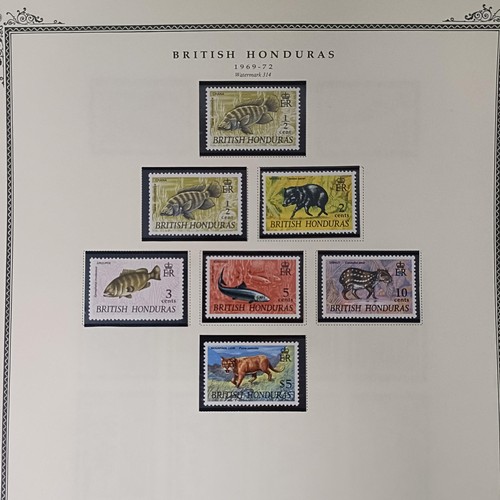 205 - British Honduras - 1872-1973 fine unused collection with better QV sets and values, Edward to $1, GV... 